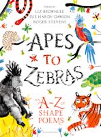 Apes to Zebras: An A-Z of Shape Poems cover