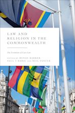 Law and Religion in the Commonwealth cover