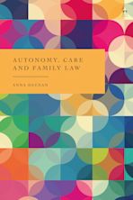 Autonomy, Care and Family Law cover